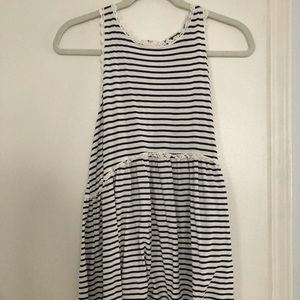 Striped tunic tank